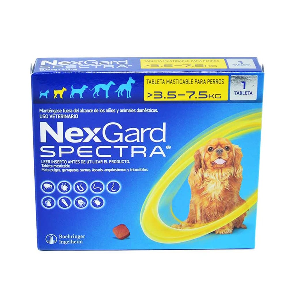 NEXGARD SPECTRA S (3.5-7.5 Kg)