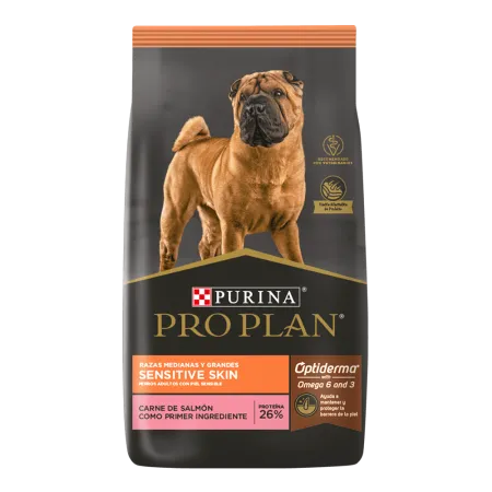 PROPLAN SENSITIVE SKIN RAZA MEDIANA Y GRANDE